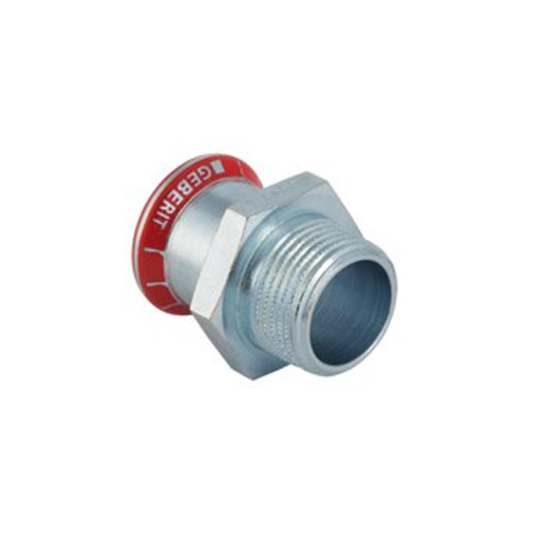 Geberit Mapress C-staal puntstuk verzinkt buitendraad - 22mm x3/4"bu 7466088