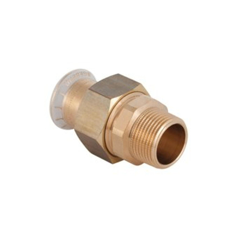 Mapress geberit 3 pièces raccord droit plat à étanchéité cuivre 15 mm 3/4 buidr 7468416