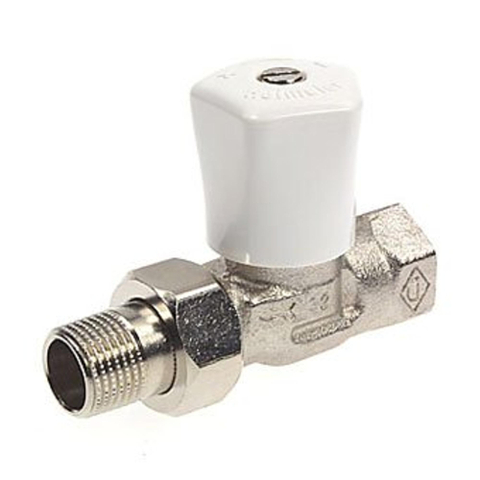 Heimeier robinet de radiateur mikrotherm 3/8 droit acier inoxydable 1,17 avec h 7501404