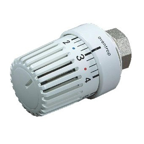 Oventrop tête thermostatique Uni LH M30x1.5 sans position zéro blanche 7503156