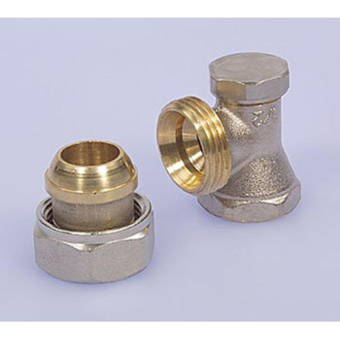 Comap Voetventiel vernikkeld 1/2 haaks zelfdichtend Kvs = 22 m3/h 2428 7510323