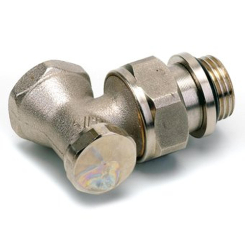 Comap Voetventiel vernikkeld 1/2 haaks zelfdichtend Kvs = 22 m3/h 2428 7510323