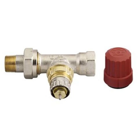 Danfoss radiatorafsluiter met voorinstelling 3/8 recht Kvs = 065 m3/h RA N10 7572296