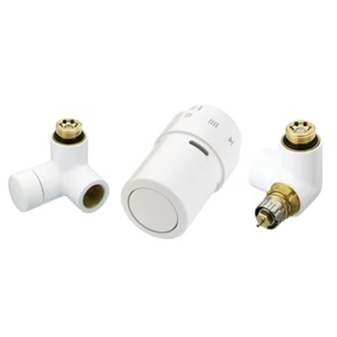 Danfoss X-tra Collection designset 1/2" rechts wit (RAL 9016) 7572464