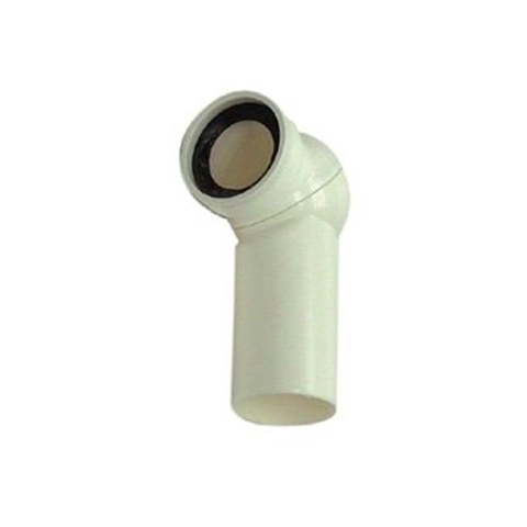 Plieger ABU coude de WC réglable 110mm 0 90° réglable blanc 0770193