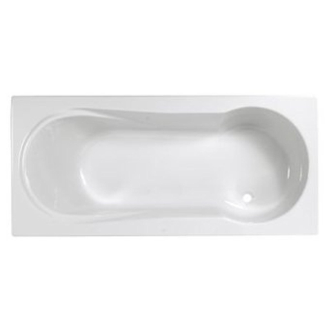 Wisa Fontana Baignoire acrylique rectangulaire 160x70x41cm blanc 0790046