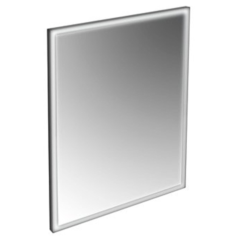 Plieger Raya Nero spiegel – 120x65 cm – indirecte LED rondom – Zwart SW225427