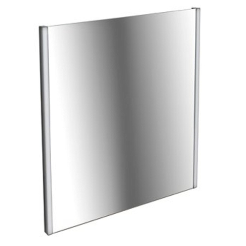 Plieger Lina Nero spiegel met 2x LED verlichting verticaal 120x65cm met zwarte lijst SW225419