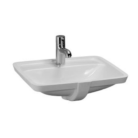 Laufen Pro S lavabo sous plan 55x48x20cm 1 trou de robinet sans trop-plein céramique blanc 0080933