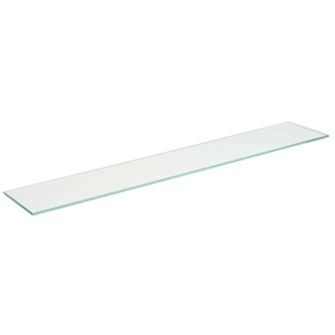Tablette en verre transparent 60x12cm 0820067