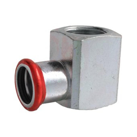 Bonfix Press staalverzinkt articulation du coude 90° avec long bi.dr. rp1/2 bix15mm 8407787