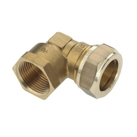 Bonfix messing knel knie x binnendraad 1/2 x15mm conisch gastec / kiwa 3010702