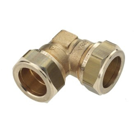 Bonfix messing knel knie 28mm gastec / kiwa 3010658