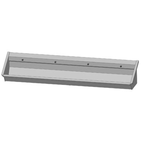 Intersan Sanilav wasgoot 300cm 5 personen met 5 kraangaten inox 304 GA54633