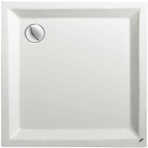 Plieger Kwadrant douchebak 80x80x5cm acryl wit 0941188