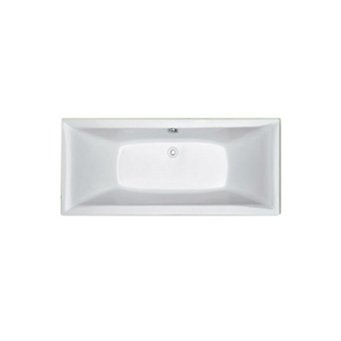 Plieger Corfu baignoire duo 180x80cm Acrylique 48cm extra creux avec pieds blanc 0941410