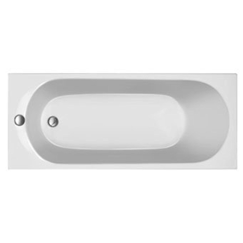 Plieger Flow solobad acryl 170x70cm 40cm diep met poten wit - licht beschadigd - OUTLET UDEN STORE45279
