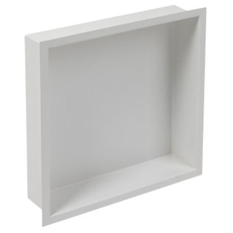 Plieger Inbox niche encastrée avec bride 30x30x7.5cm étanche inox SW238027