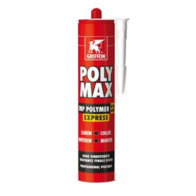 Griffon Poly Max SMP Polymer Express koker à 435 gr wit 6306289