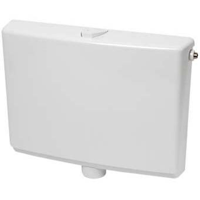 Wisa 550 laaghangend reservoir single flush 6/9 liter instelbaar wit OUTLETSTORE 8050422700
