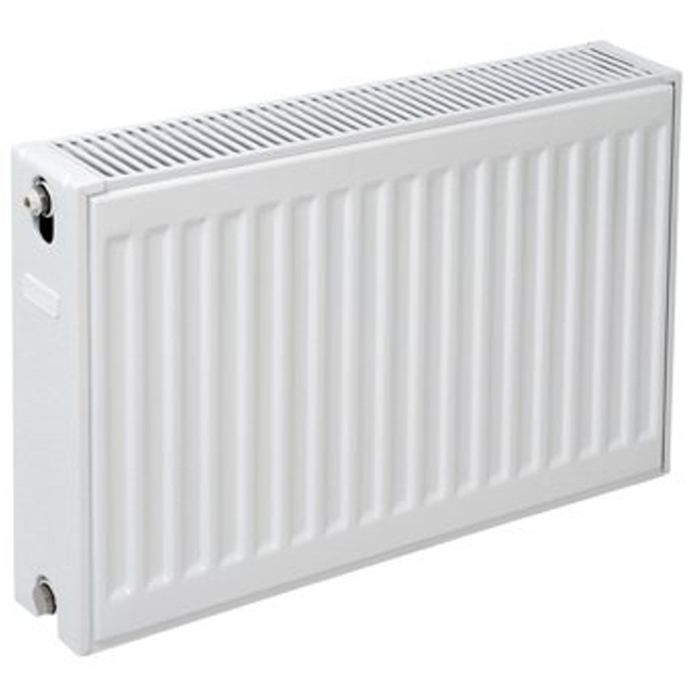 Plieger paneelradiator compact type 22 400x1000mm 1274W wit 90160222401040000