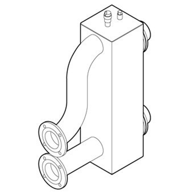 Remeha Cascadesysteem Open verdeler DN100 111714