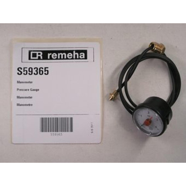 Remeha Aquanta manometer S59365