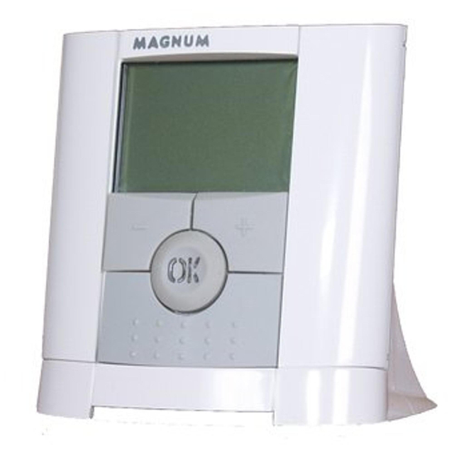 Magnum RF Advanced klokthermostaat digitaal draadloos programmeerbaar 8 ampere incl. Magnum RF Recei