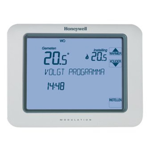 Honeywell Chronotherm klokthermostaat touch modulation met touchescreenbediening 7 31°C powerstealin
