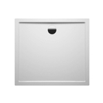 RIHO Davos 253 receveur de douche 100x90x14cm blanc avec panneau 311277