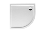 RIHO Davos 279 receveur de douche 80x80x14cm R55 blanc avec tablier 310491