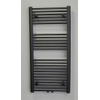 Sanicare radiateur design à raccordement central droit 120x60cm noir mat SW17869