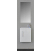 Sanicare Q40 toiletmeubel hoogglans wit 40cm met spiegel SW18035 Sanicare Q40 toiletmeubel hoogglans wit 40cm met spiegel SW18035