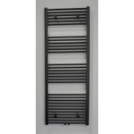 Sanicare raccordement central radiateur droit 160x60cm noir mat SW17872