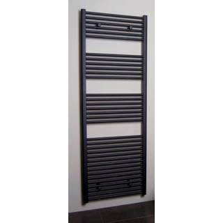 Sanicare recht designradiator 172x60cm zwart mat