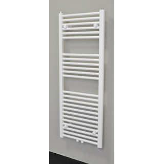 Sanicare radiateur design à raccordement central droit 120x45cm blanc