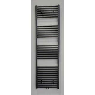 Sanicare raccordement central radiateur droit 160x45cm noir mat