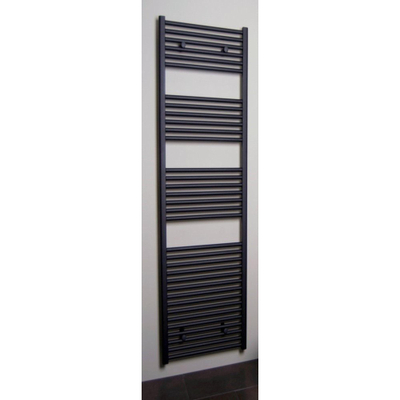 Sanicare radiateur design droit 172x45cm noir mat