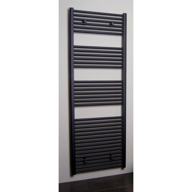 sanicare recht designradiator 172x60cm zwart mat HRA601720A