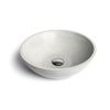 Urbi et Orbi Circum 40 opbouw wastafel beton ivoor SW208891 Urbi et Orbi Circum 40 opbouw wastafel beton ivoor SW208891