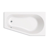 Sealskin Get Wet Optimo Baignoire compact 160x90x60cm droite blanc CO60452401410 Sealskin Get Wet Optimo Baignoire compact 160x90x60cm droite blanc CO60452401410