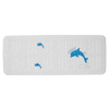 Sealskin Montreal veiligheidsmat pvc 92x36cm wit blauw dolfijntjes design CO316048820 Sealskin Montreal veiligheidsmat pvc 92x36cm wit blauw dolfijntjes design CO316048820