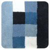 Sealskin bidetmat Rosalyn acryl 60x60cm blauw CO294116824 Sealskin bidetmat Rosalyn acryl 60x60cm blauw CO294116824