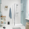 Get Wet by Sealskin COMPACT Draaideur met zijwand 800x800mm zilver hoogglans 6mm helder veiligheidsglas SW88989 Get Wet by Sealskin COMPACT Draaideur met zijwand 800x800mm zilver hoogglans 6mm helder veiligheidsglas SW88989
