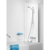 Sealskin Get Wet S105 badzijwand 1 delig 70x140cm chroom profiel en helder glas COSH010704310100 Sealskin Get Wet S105 badzijwand 1 delig 70x140cm chroom profiel en helder glas COSH010704310100