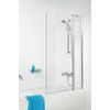 Sealskin Get Wet S105 badzijwand 100x140cm chroom profiel en helder glas COSH021004310100 Sealskin Get Wet S105 badzijwand 100x140cm chroom profiel en helder glas COSH021004310100