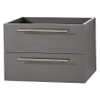 Differnz Force Onderkast 58x40x47cm 2 lades met softclose MDF Grijs SW159385 Differnz Force Onderkast 58x40x47cm 2 lades met softclose MDF Grijs SW159385