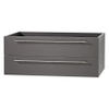 Differnz Force Onderkast 100x40x48cm 2 lades met softclose MDF Grijs SW159366 Differnz Force Onderkast 100x40x48cm 2 lades met softclose MDF Grijs SW159366
