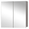 Differnz kast 90x60x15cm 2 deuren met spiegel MDF Eiken SW159462 Differnz kast 90x60x15cm 2 deuren met spiegel MDF Eiken SW159462