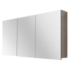 Differnz kast 120x60x15cm 3 deuren met spiegel MDF Grijs Eiken SW159456 Differnz kast 120x60x15cm 3 deuren met spiegel MDF Grijs Eiken SW159456